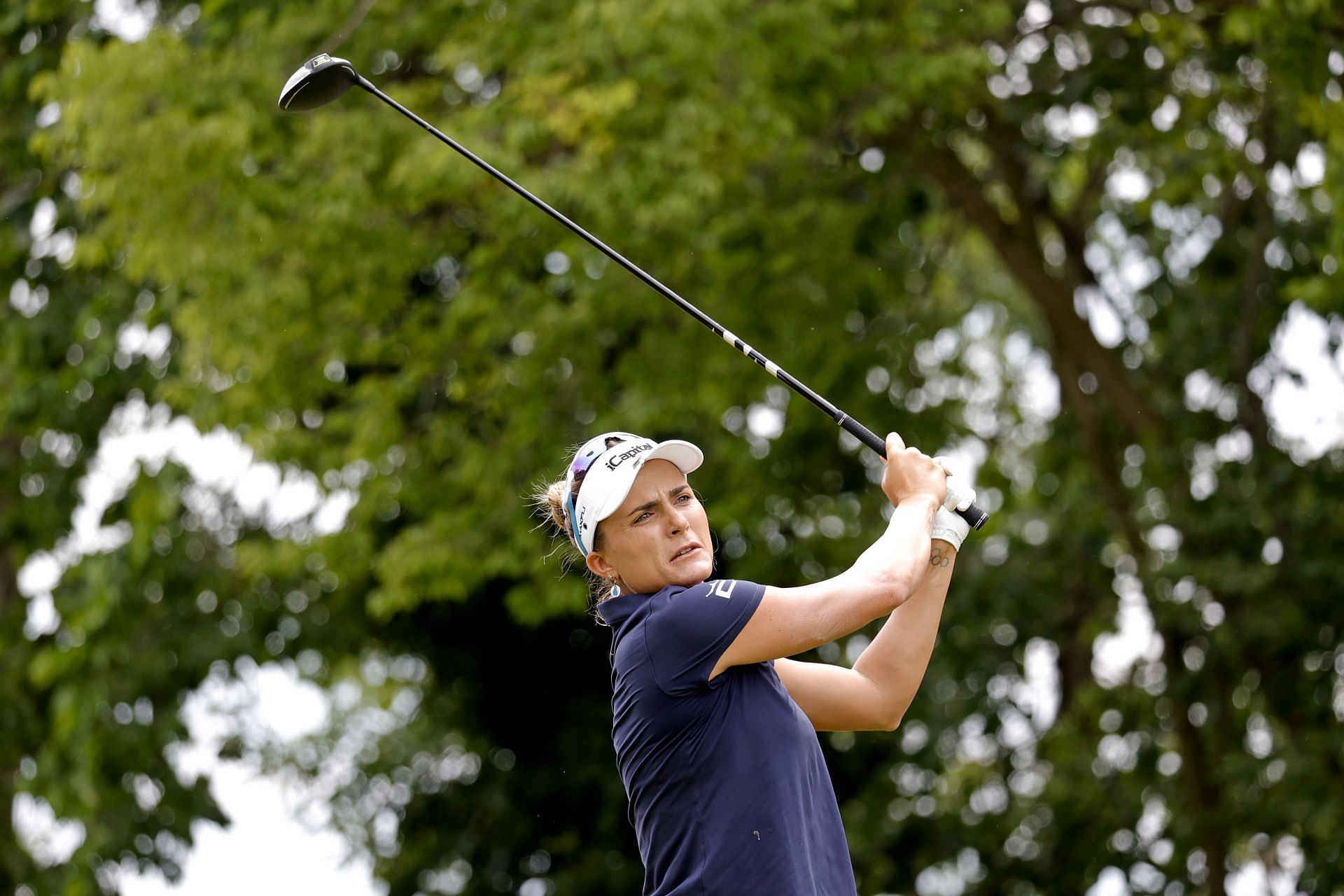 Lexi Thompson at the 2024 LPGA Meijer LPGA Classic for Simply Give - Source: Getty